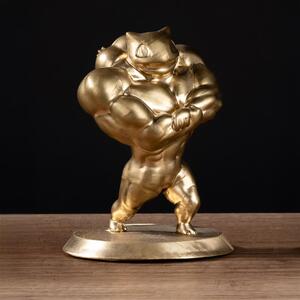Altın Bulbasaur Figürü
