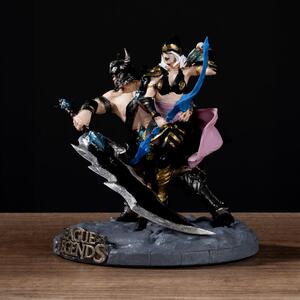 Ashe ve Tryndamere Figürü - League of Legends 