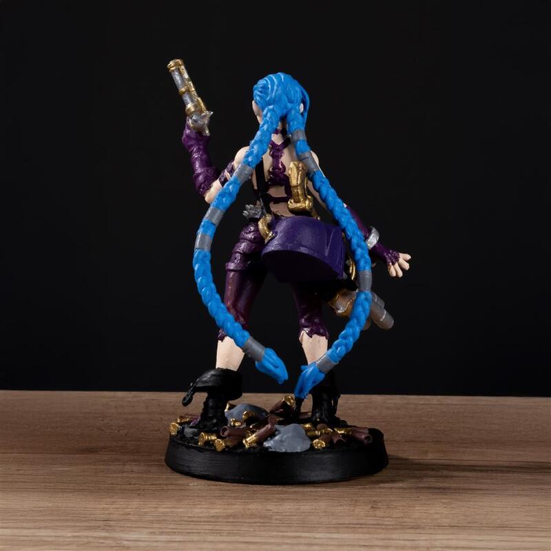 Jinx Karakteri 3d Figür - League Of Legends 