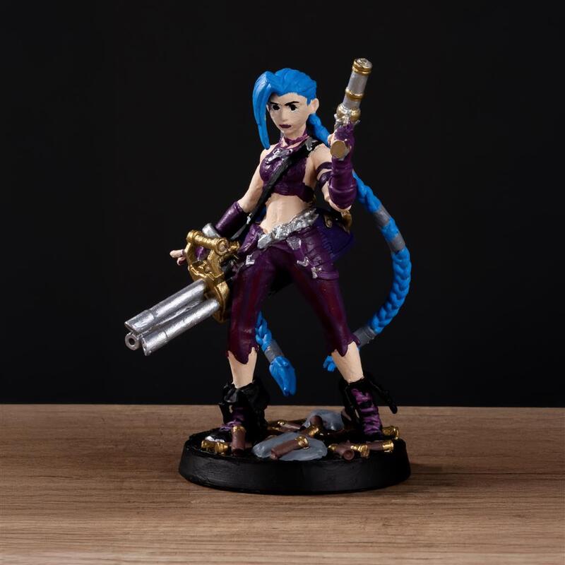 Jinx Karakteri 3d Figür - League Of Legends 