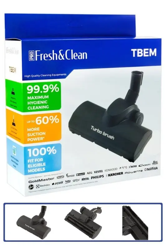 Pro Fresh & Clean Samsung Vc07r302mvp Uyumlu Turbo Emici Başlık